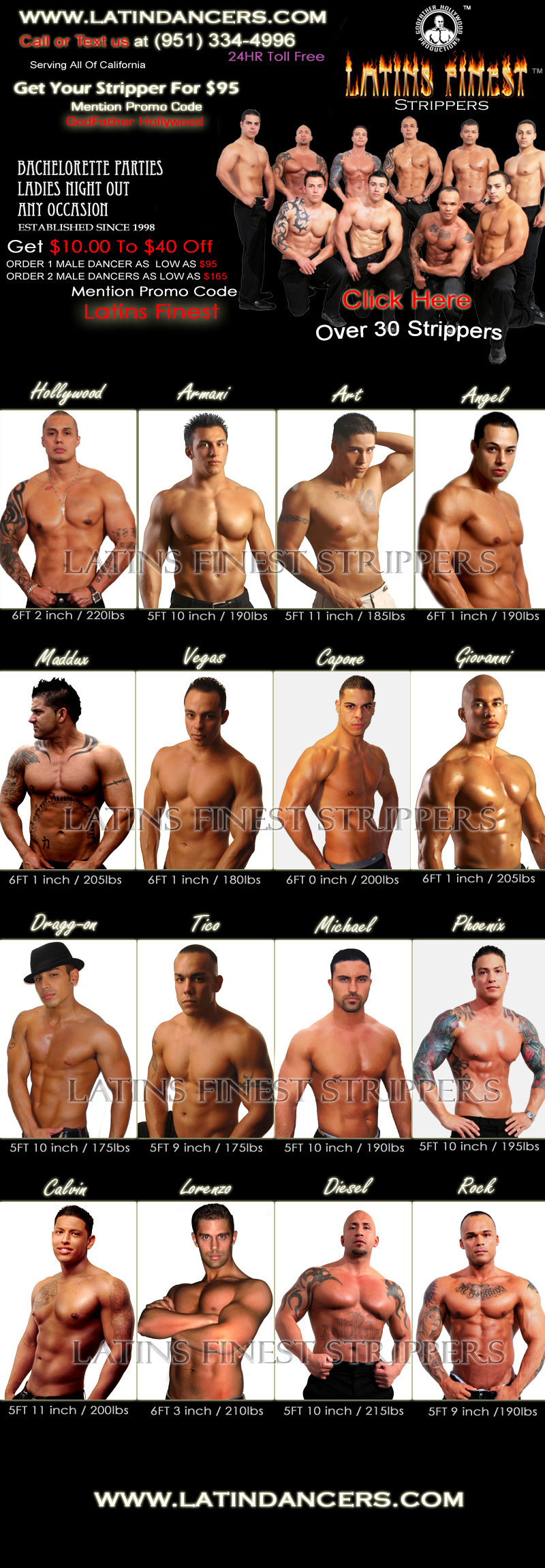 Male Strippers